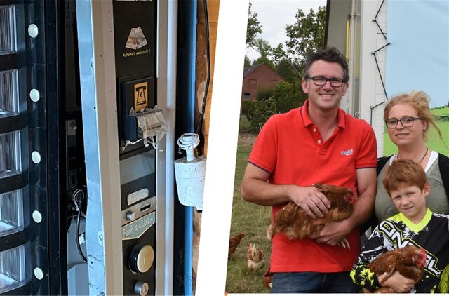 Der Automat auf dem Hof Spinne wurde so zerstört, dass Familie Balster-Spinne sich entschieden hat, diesen nicht weiter zu betreiben.