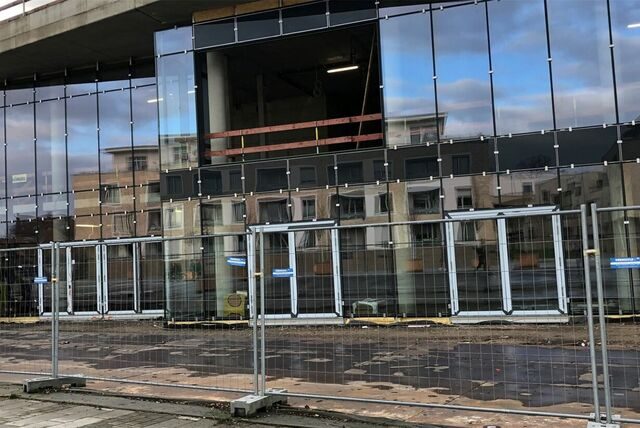 Noch dauert es einige Monate, bis die Dreifachhalle fertig wird.