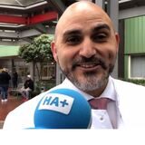 Dr. Yousseff Benali im Video-Interview vor dem Hellmig-Krankenhaus in Kamen.