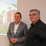 Wolfgang Behr (r.) geht davon aus, dass sich der Immobilienmarkt nach einem Crash wieder normalisieren wird.