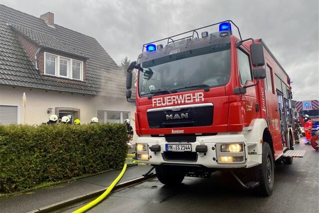 Ein Feuerwehrwagen