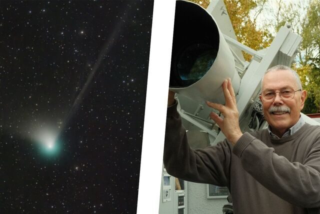 Thomas Wassmuth vom Astronomischen Verein Dortmund hat Tipps gegeben, wie der Komet C/2022 E3 zu beobachten ist.