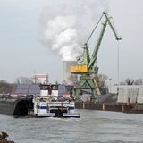 Am Stadthafen Lünen hatte es am Dienstagnachmittag (17. Januar) gebrannt.