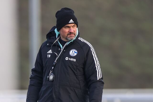 Thomas Reis, Trainer Schalke 04 Foto RHR