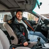 Nicolas Kantus in seinem Audio 80 B4 „Don“.