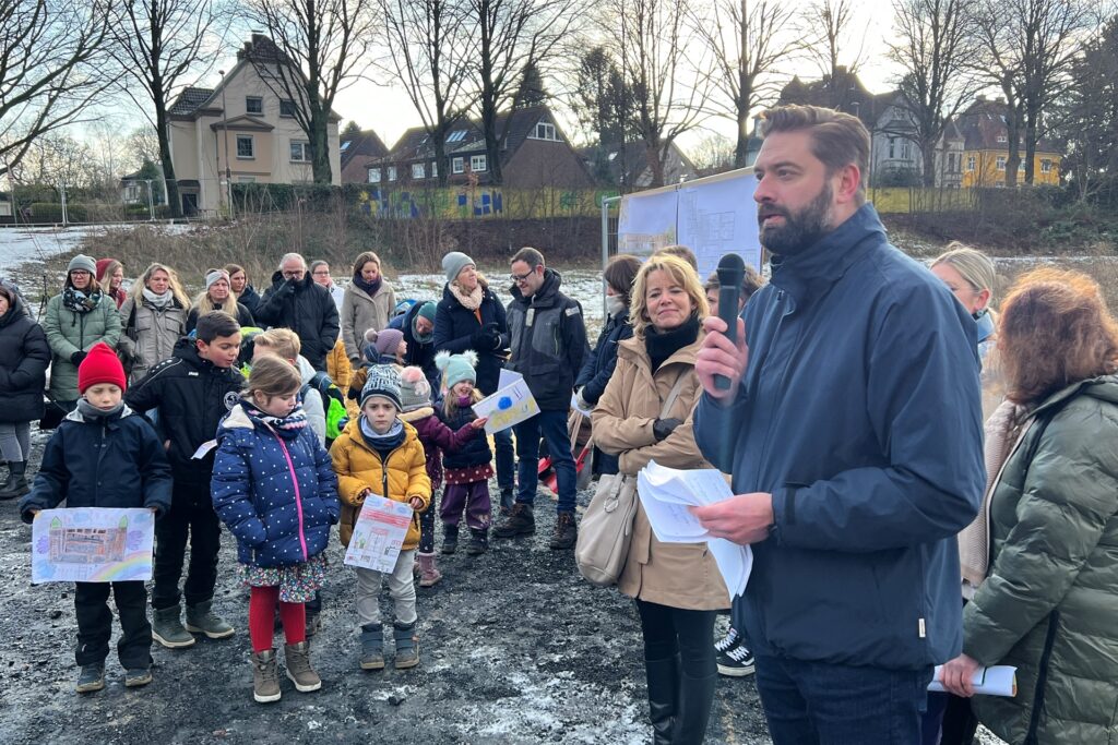 Spatenstich Hertinger Tor