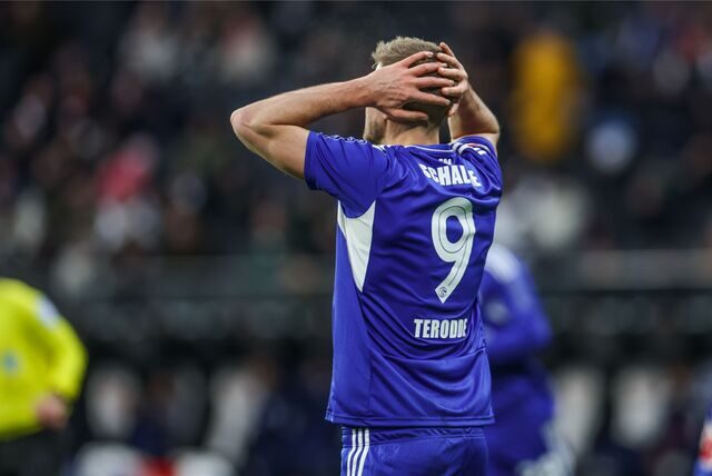 Simon Terodde, Schalke 04 Foto RHR