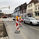Verkehr auf der Borker Straße in Lünen