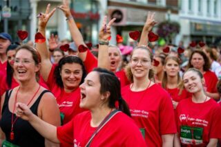 Der Firmenlauf bringt Menschen in Bewegung und sorgt in der Regel für beste Stimmung. Die 17. Auflage ist am 4. Mai 2023.
