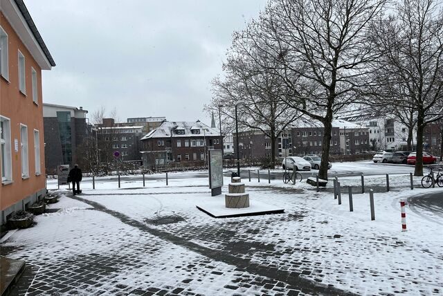 Am Sonntag (22. Januar) hatte es in Lünen kräftig geschneit. Für Donnerstag (26. Januar) sind nun Glätte und leichter Schneefall angekündigt.