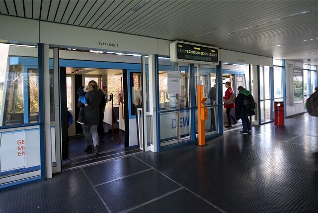 Die H-Bahn soll weiter ausgebaut werden.
