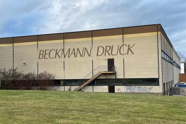 Die Druckerei Beckmann Druck und Medien.