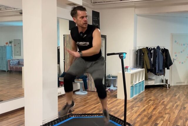 Heiko Steierl ist Trainer bei Jumping Fitness in Dortmund.