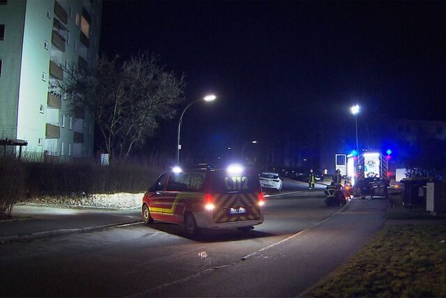 Feuerwehr am Herwingweg in Wickede