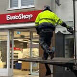 Euroshop schließt seine Filiale am Willy-Brandt-Platz in Kamen im Januar 2023 geschlossen. 