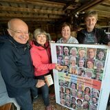 Leo Bögershausen (l.) und Marina Lorson (Mitte) hoffen auf eine Wiederholung des Bürgerentscheids in Lünen.
