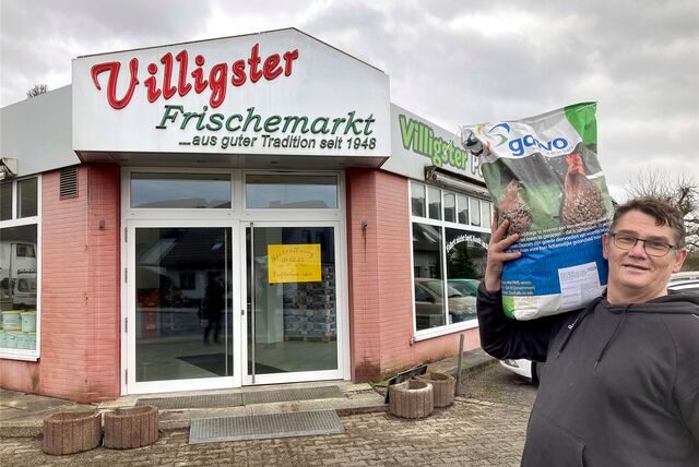 Einen Tierfutterhandel eröffnet Andreas Lefarth im früheren Villigster Frischemarkt an der Ecke Fasanenweg/Am Winkelstück.