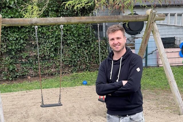 Kevin Marquardt ist Leiter der Kita Konfetti in Selm.