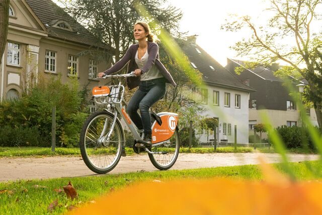 Das Fahrradverleihsystem von Nextbike startet bald auch in Lünen.