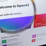 Die Homepage von ChatGPT, einer künstlichen Intelligenz, die Texte über sämtliche Themen erzeugen kann.