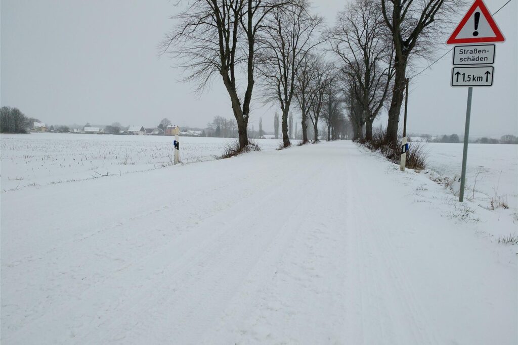 Die Anfahrt nach Fröndenberg war am 9. und 10. Februar 2021 eine Herausforderung, hier die L673 zwischen Schwerte-Geisecke und Altendorf.