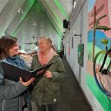 „Fastende sollen und wollen auch den eigenen Lebensstil hinterfragen und neuen Gedanken und Lebensweisen Raum geben“: Klimaschutzmanagerin Diane Bruners (l.) und Pfarrerin Runa Ahl.