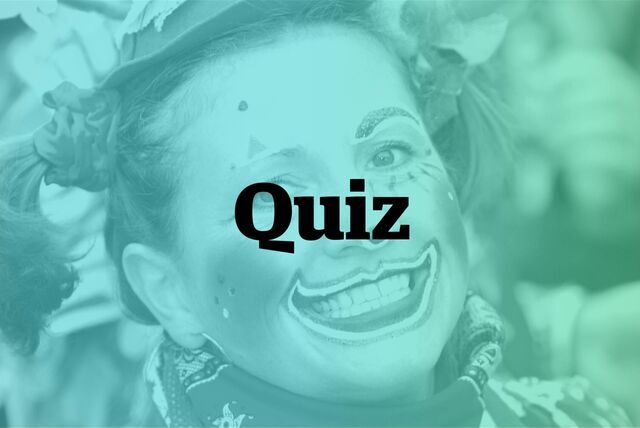 Machen Sie mit bei unserem Quiz für Jecken und Karnevalsmuffel
