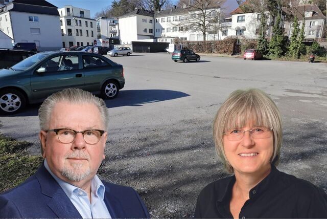 Uneinigkeit über die Vergabe eines Auftrags für den Karl-Wildschütz-Platz gab es im Finanzausschuss u.a. zwischen Gerd Greczka (CDU) und Monika Schröer (Grüne).