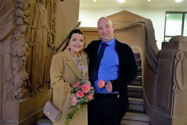 Hochzeitspaar Melanie Sölter und Markus Felten