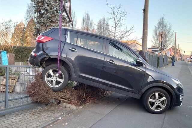 Unfall auf der B236 in Schwerte