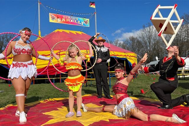 Auch im vergangenen Jahr hat der Circus Sarelli sein Zelt an der Ecke Westicker Heide/Auf dem Krittelschlag aufgestellt.
