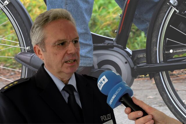 Rainer Stodt von der Polizei Dortmund warnt: Viele Pedelec-Fahrer gefährden sich selbst.