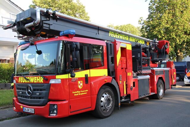 Der Teleskopmast der Freiwilligen Feuerwehr Bergkamen