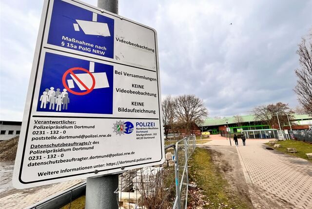 Im Dietrich-Keuning-Park wurde eine Videoüberwachung eingerichtet.