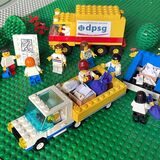 Auf der Legoplatte ist die Altpapier- und Altkleidersammlung der Pfadfinder schon angelaufen. In echt schwärmen die Fahrzeuge am 25. März (Samstag) auf die Straßen von Schwerte aus.