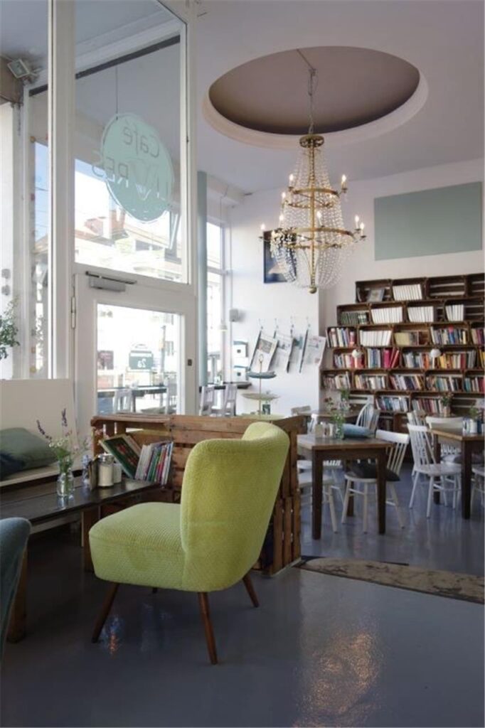 blick ins cafe livres