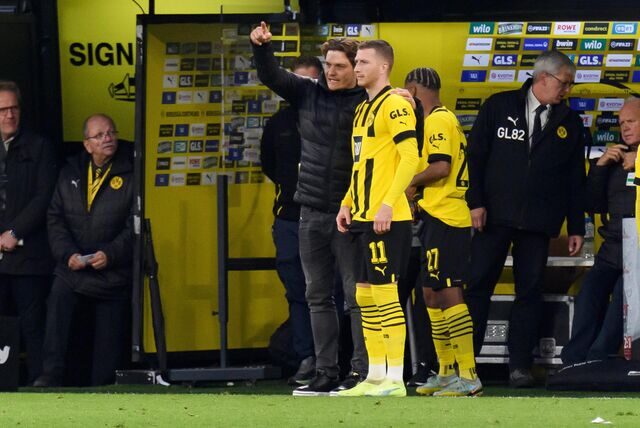 Edin Terzic mit Gespräch mit Marco Reus