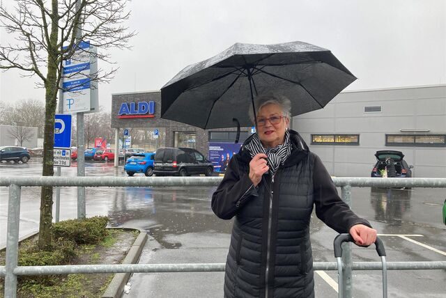 Aldi am Bahnhof in Schwerte