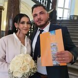 Elmedina und Albin haben in Dortmund geheiratet.