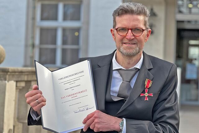 Christian Baran steht für Beharrlichkeit, die er stets freundlich verpackt. Der Unnaer hat für sein Engagement für die Belange Behinderter das Bundesverdienstkreuz erhalten.