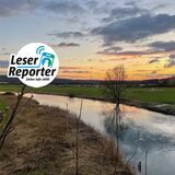 Sonnenuntergang an der Ruhr.