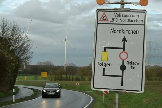 Dieses Schild hat an der L810 für einige Verwirrung gesorgt.
