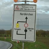 Dieses Schild hat an der L810 für einige Verwirrung gesorgt.