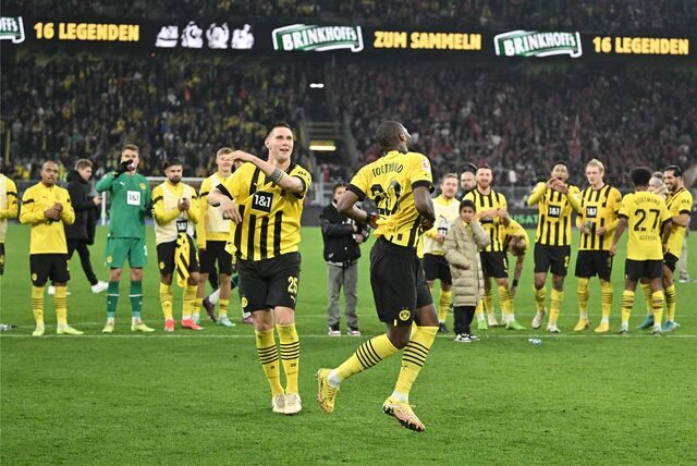 Bundesligaspiel BVB gegen Bayern