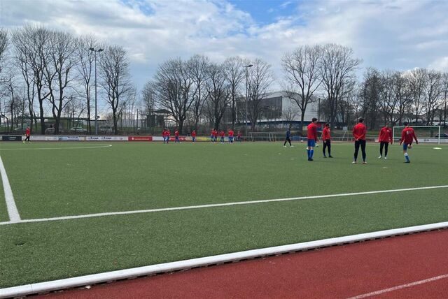 Der Sportplatz in Hombruch.