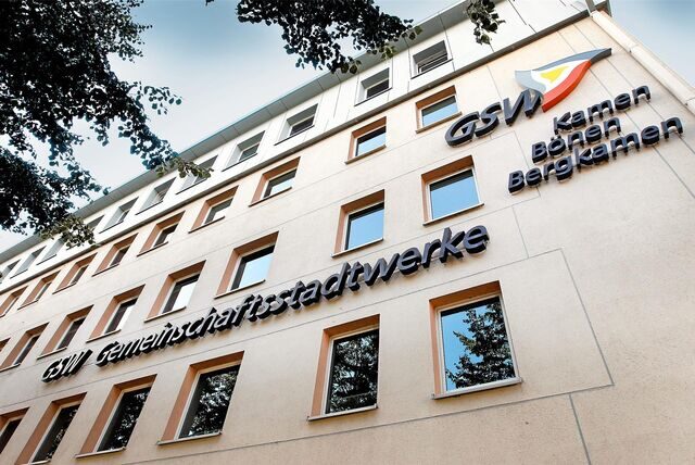 GSW-Zentrale an der Poststraße in Kamen