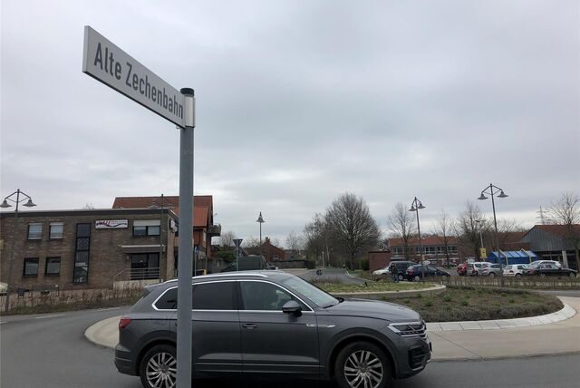 Kreuzung Alte Zechenbahn/Kreisstraße in Selm