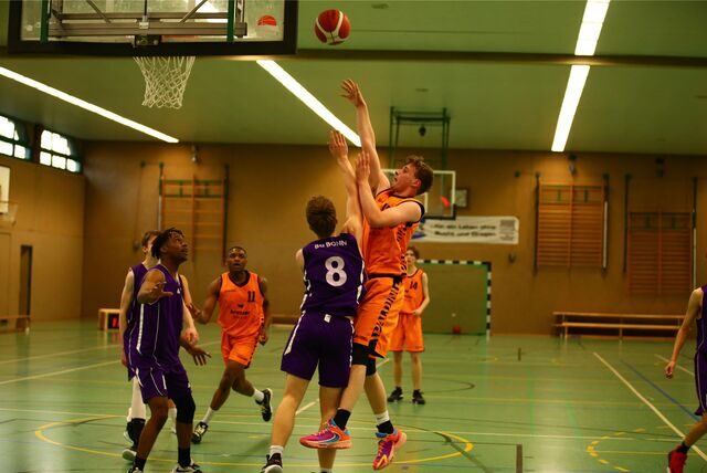 Tom Zeitz warf die Kaiserau Baskets zum Sieg gegen die BG Bonn.