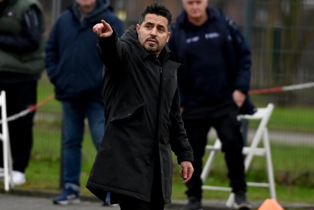 Kurtulus Öztürk, Trainer des Werner SC, möchte von seiner Mannschaft eine Reaktion sehen.