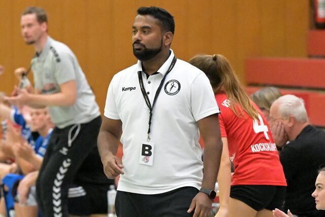 Brambauers Coach Ragulan Srijeevaghan sieht sich einem dünn besetzten Kader entgegen.